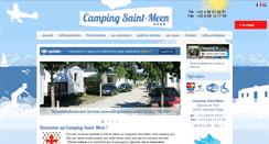 Desktop Screenshot of camping-saint-meen.fr